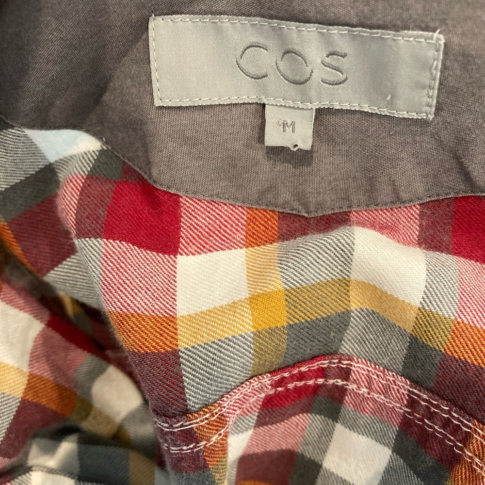 Cos checked shirt ladies size M - Picture 2 of 7